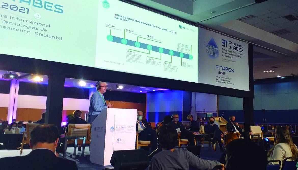 Empresas devem trabalhar juntas para universalizar os serviços de saneamento
