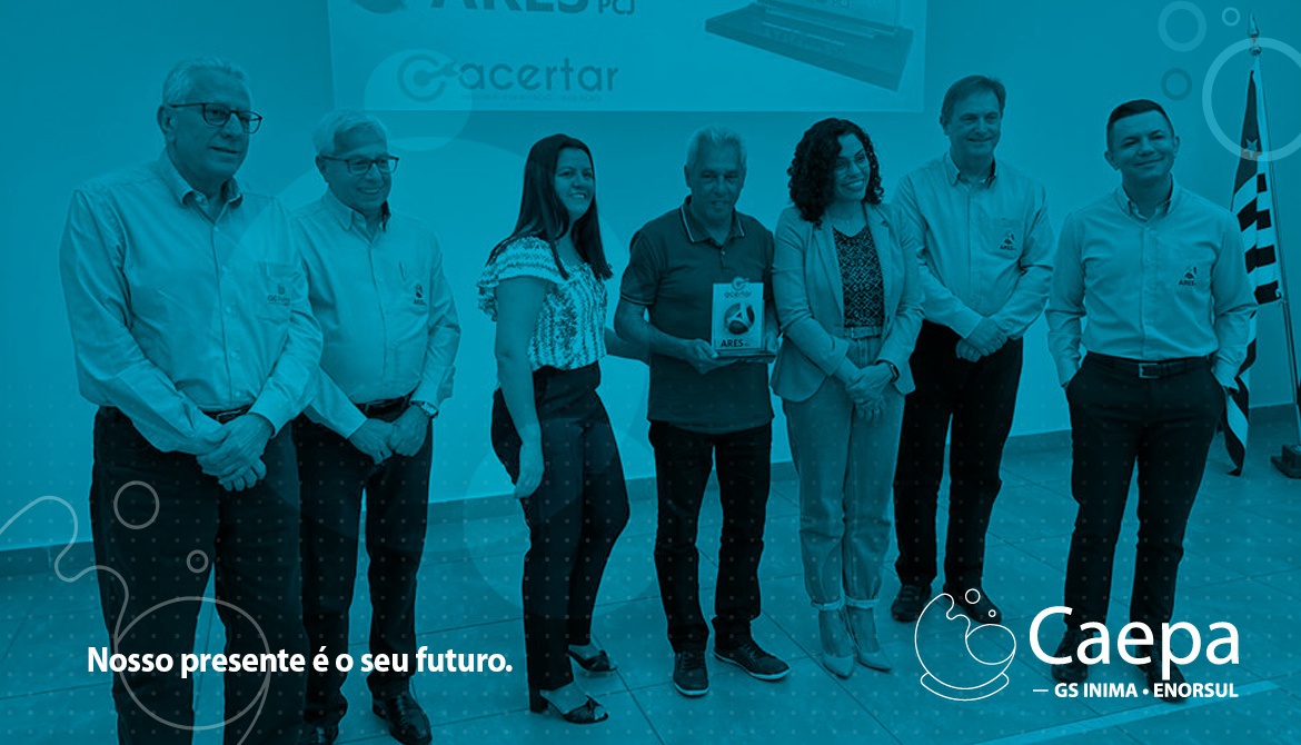 CAEPA RECEBE PRÊMIO ACERTAR DA AGÊNCIA ARES-PCJ