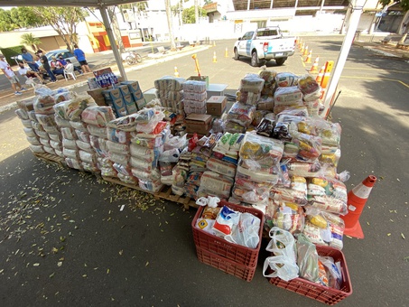GS Inima SAMAR arrecada mais de 5 toneladas de alimentos não perecíveis e leite