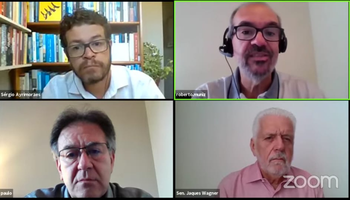GS Inima Brasil debate sobre a "Restauração de Ecossistemas e Segurança Hídrica" durante webinar.