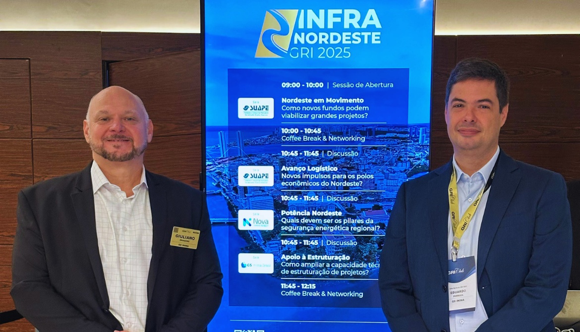 GS INIMA BRASIL CONTRIBUI NO INFRA NORDESTE GRI