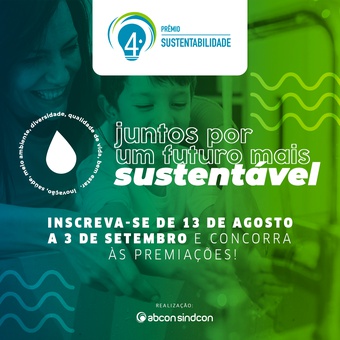 GS Inima Brasil apoia o Prêmio Sustentabilidade 2021 – ABCON SINDCON