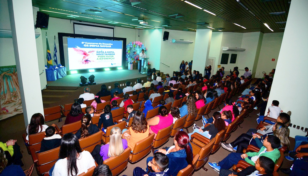 8º CONCURSO DE DESENHO DA GS INIMA SAMAR PREMIA 10 ALUNOS DA REDE MUNICIPAL DE EDUCAÇÃO